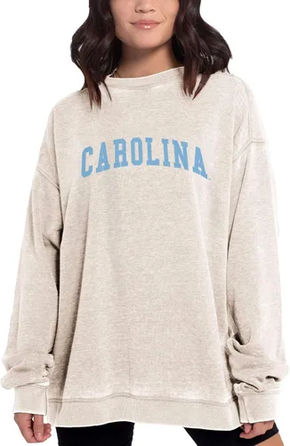 Vista 21 de chicka-d NCAA Burnout - Sudadera de forro polar para mujer