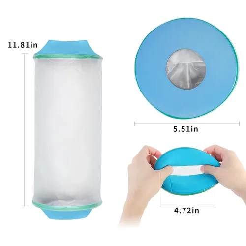 Vista 6 de SUPERNIGHT Funda impermeable para codo infantil para ducha, protector de brazo superior para nadar y bañarse, funda de vendaje hermética