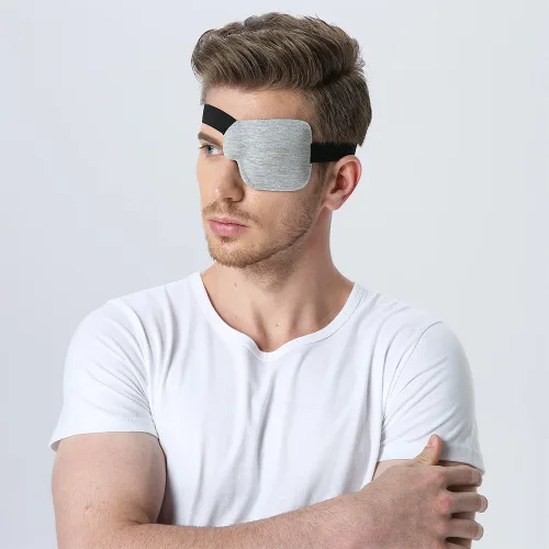 Vista 5 de Parche para ojos 3D - Gris (ojo izquierdo)