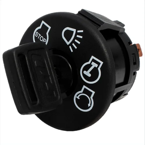 Vista 5 de HD Switch Interruptor de encendido de arranque compatible con John Deere 102, 115, 125, 135, 145 Premium Key Upgrade con 2 llaves y llavero gratis