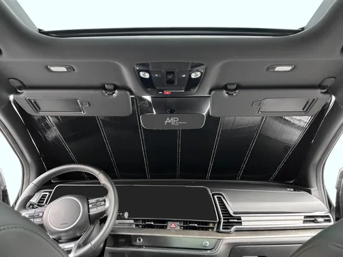 Vista 2 de Parasol plegable y ligero para parabrisas Honda CR-V SUV 2023-2026
