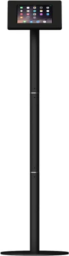 Vista 3 de VidaMount Caja y soporte de suelo con tapa de botón para el hogar, color negro, compatible con iPad mini 1/2/3