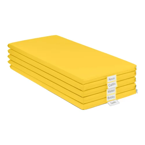 Vista 10 de ECR4Kids SoftZone - Tapete de descanso arcoíris, 2 pulgadas, colchoneta para dormir, surtido, 5 piezas
