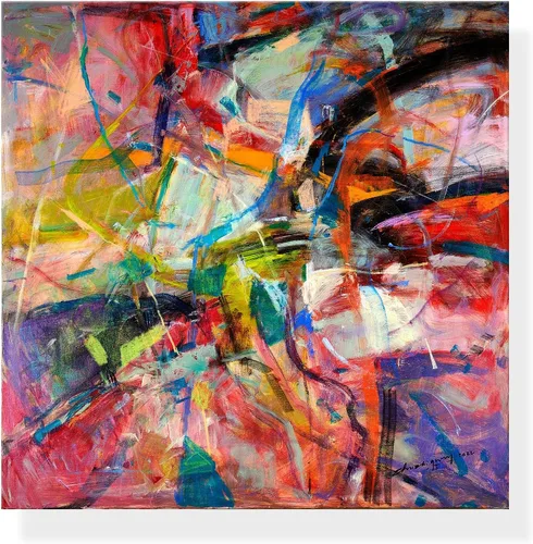 Vista 12 de Gloliv Lienzo decorativo para pared, pintura abstracta para decoración de pared, reproducción autorizada por artistas, impresiones de lienzo