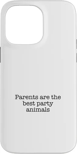 Vista 21 de iPhone 16 Parents are the best party animals Case