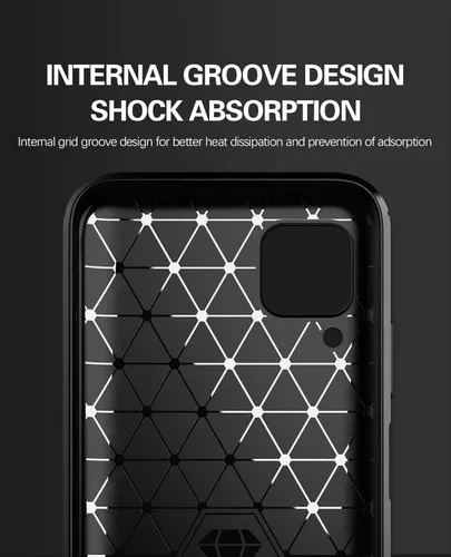 Vista 7 de Asuwish Funda para Huawei P40 Lite con protector de pantalla de vidrio templado y accesorios de celda, delgada TPU silicona protectora Hawaii Nova 6