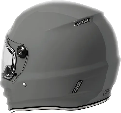 Vista 2 de Casco Torc T-9 Retro de Cara Completa Deep Stage gris (Gloss Grey)