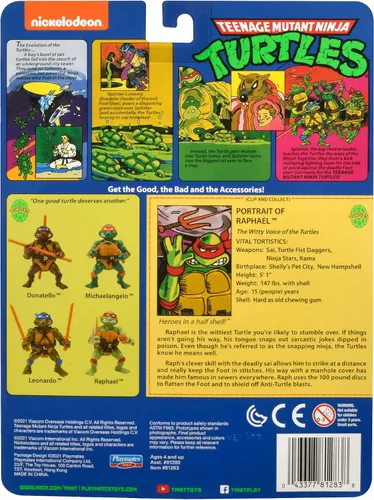 Vista 4 de TMNT Classic Raphael Basic AF