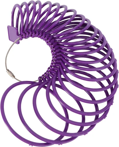 Vista 10 de Happyyami Pulsera Círculo Anillo Tamaño Herramienta de Medición Herramienta de Medición Joyería Herramienta de Medición Pulsera