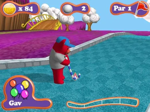 Vista 63 de Gummy Bears Mini Golf - Nintendo Wii