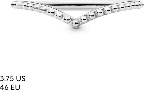 Vista 7 de PANDORA Anillo de plata de ley con cuentas, Metal, no aplica