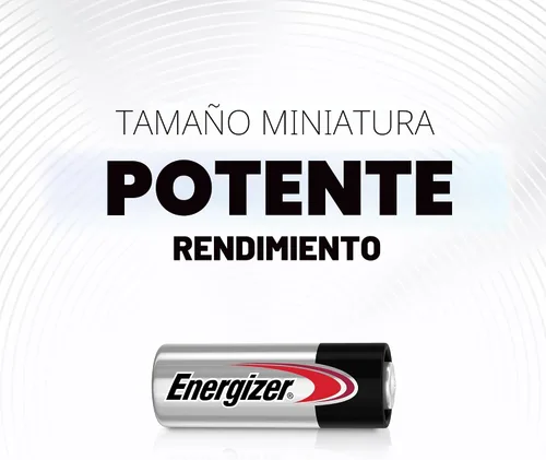 Vista 2 de Batería A23, 12 Volt, Energizer, negro, 30039800110092, 0.00 volts