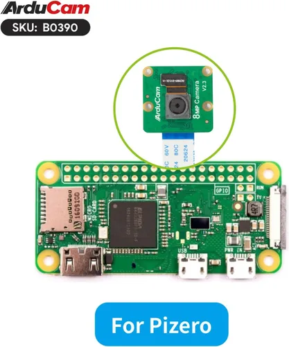 Vista 6 de Arducam Módulo de cámara Raspberry Pi de 8 megapíxeles, módulo de cámara 1080P IMX219 compatible con Raspberry Pi 5, 4 Modelo B, Pi 3/3B+ y Pi Zero