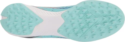 Vista 4 de adidas Tenis de fútbol unisex para adultos X Speedportal3 sin cordones Clear AquaPower BlueSolar Yellow
