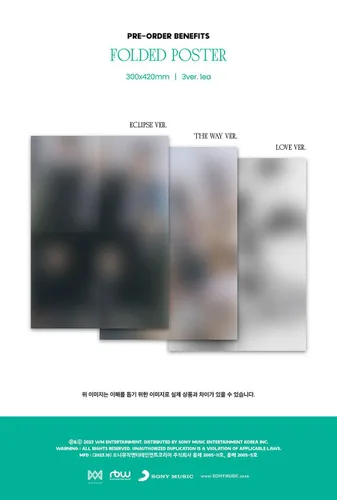 Vista 8 de ONF [LOVE EFFECT] 7º Mini álbum (ECLIPSE + THE WAY + LOVE - 3 Ver Set.) K-POP SELLADO
