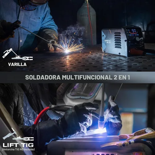 Vista 3 de Sunstac Mini soldador de palo 125A, diseño portátil de 110 V