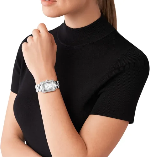 Vista 4 de Michael Kors Emery Three-Hand Stainless Steel Watch