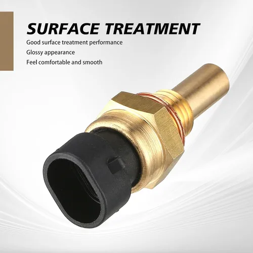 Vista 3 de MLY 1 sensor de temperatura del refrigerante del automóvil, sensor de temperatura del refrigerante del motor duradero de 2 pines, ajuste directo