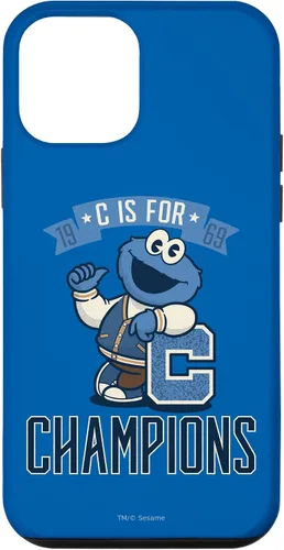 Vista 16 de iPhone 16 Sesame Street Cookie Monster C es para Champions Case
