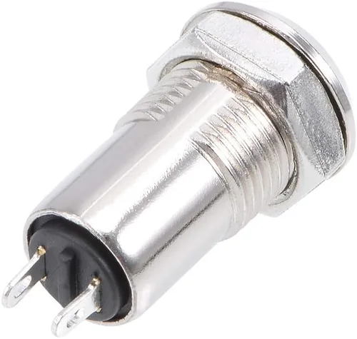 Vista 4 de uxcell 1 interruptor de botón eléctrico de 0.472 in con 2 posiciones en OFF