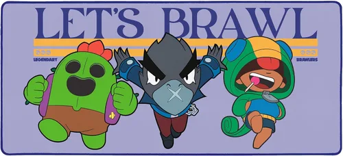 Vista 3 de SUBSONIC Brawl Stars - Alfombrilla de mouse XXL de 35 x 15 pulgadas