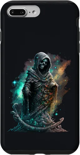 Vista 12 de Santa Muerte - Carcasa para iPhone 17, diseño de folklore mexicano