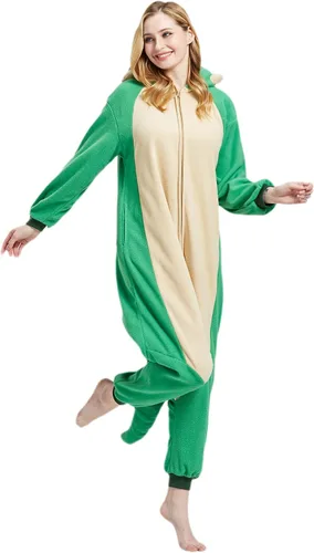 Vista 5 de DarkCom Unisex Adult Costume Pentaceratops Onesie Sleepwear Pajamas
