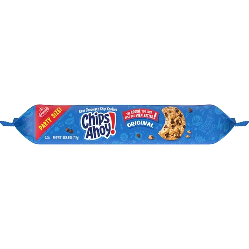 Vista 17 de NABISCO CHIPS AHOY! CHIPS AHOY! Galletas Originales de Chips de Chocolate, Tamaño para Fiestas, 25.3 oz
