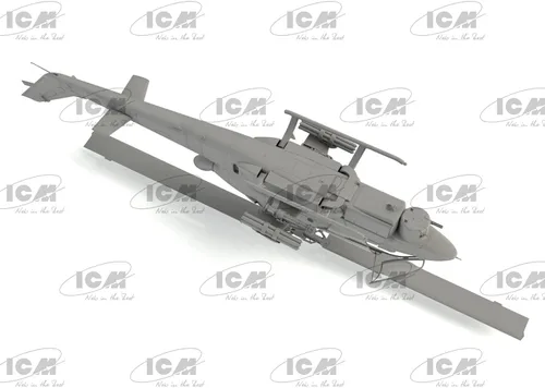 Vista 5 de ICM 32063 Modelo de avión de plástico AH-1G 'Arctic Cobra', Modelo de helicóptero estadounidense - Escala 1:32
