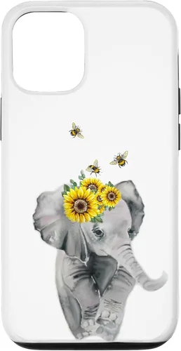 Vista 28 de Elephant Bumble bee - Sunflower Animal Lover Honey Bees Case for iPhone 17