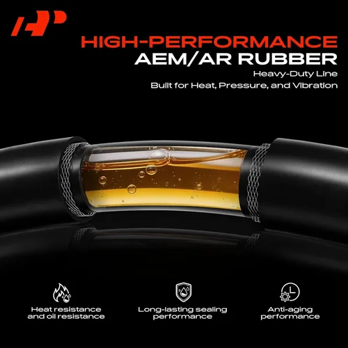 Vista 6 de A-Premium Conjunto de manguera de línea de enfriador de aceite de transmisión automática compatible con Dodge Ram 2500 Ram 3500 2003-2009 5.9L 6.7L