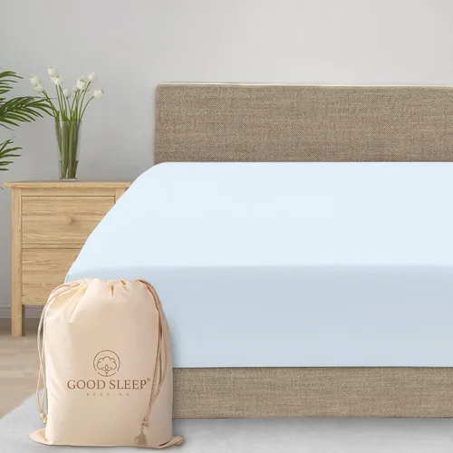 Vista 9 de Good Sleep Bedding Sábanas ajustables Twin XL - Sábanas Twin XL extra largas de 800 TC para dormitorio, sábana ajustada 100% algodón egipcio Twin