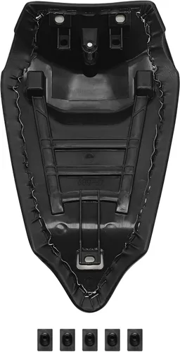 Vista 7 de Asiento trasero del pasajero para Ducati Panigale 959 1299 2015-2019 negro