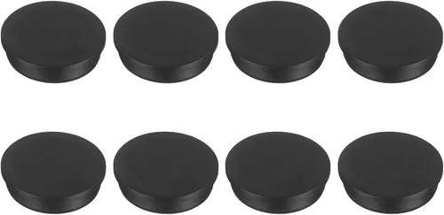 Vista 170 de MECCANIXITY - Tapones de silicona en forma de T (26mm, 1 pulgada de diámetro), color negro