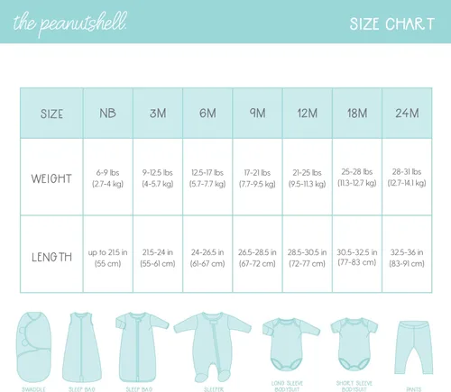 Vista 6 de The Peanutshell Pantalones de bebé para niños, camuflaje azul, paquete de 5
