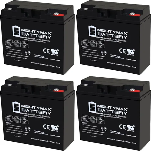 Vista 9 de Mighty Max Battery Batería de repuesto de rosca interna SLA de 12V 18AH para ES1230