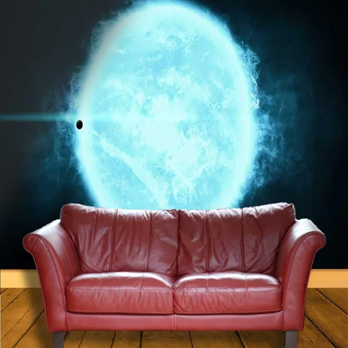 Vista 3 de Adhesive Wallpaper Universe Papel Tapiz Planet Wall Clings Easy to Install (W) 40" X(H) 31.5