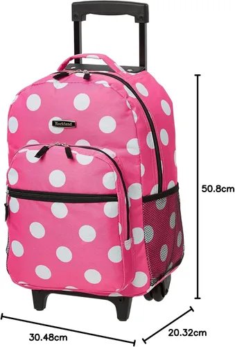 Vista 42 de Rockland, bolsa de viaje de 17 pulgadas, con ruedas., Camuflaje), R01-CAMO
