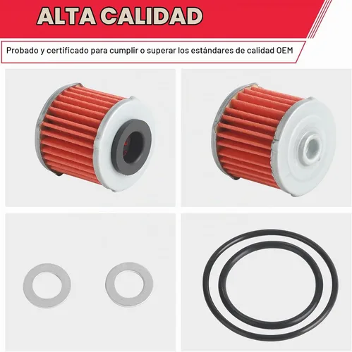 Vista 6 de Filtro de transmisión automática compatible con Honda V6-2003-2007 Accord, 2005-2006 Odyssey, 2005 Pilot, para 2004-2006 Acura TL V6 reemplaza #