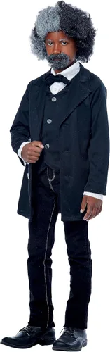 Vista 2 de California Costumes niños Abraham Lincoln/Frederick Douglass
