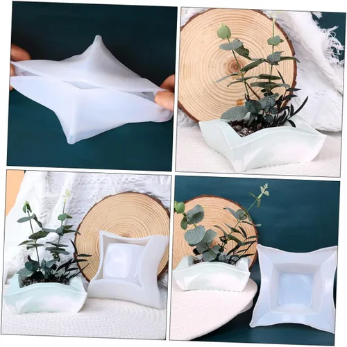Vista 4 de TEHAUX Moldes de silicona para manualidades, moldes de silicona para decoración del hogar