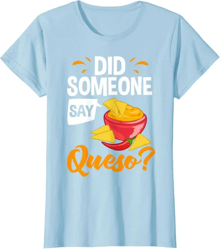 Vista 21 de Queso Dip Camiseta Chile con Queso Salsa Mexican Chips Chile con Queso, Negro
