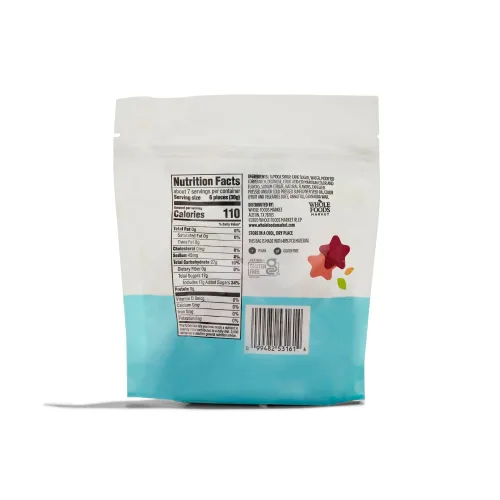 Vista 2 de 365 by Whole Foods Market, Estrellas de Gomitas de Sabores Surtidos, 7 onzas (198 g)
