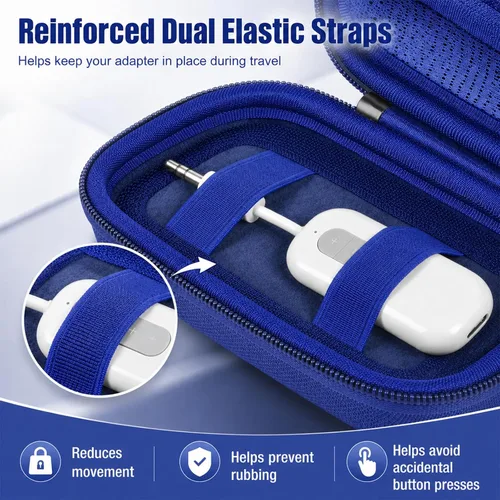 Vista 3 de COMECASE Bluetooth Transmitter Case for AirFly SE/Pro 2/Pro/Duo
