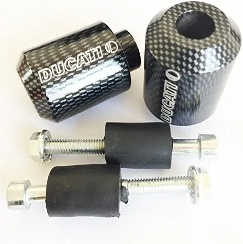 Vista 6 de Motocicleta fibra de carbono mano barra extremo para Ducati Supersport 916 996 998 999 1098S 1098R 1198