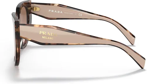 Vista 2 de Prada PR 14WS Caramelo TortugaPolvoMarrón Gradiente Talla única, Caramelo TortugaMarrón Polvo
