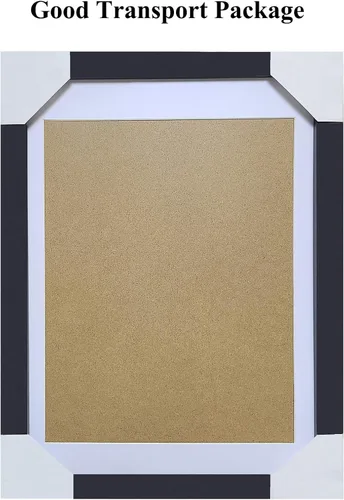 Vista 5 de Portarretratos de 10 x 14 pulgadas hechos de madera maciza de 8.5 x 11 pulgadas con paspartú o de 9.5 x 13.5 pulgadas sin paspartú, marco de pintura