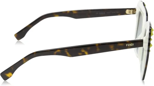 Vista 3 de Fendi FF0260S C9K HavanaWhite FF0260S Lentes de Sol Cuadradas Categoría 3 Si