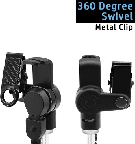 Vista 4 de Reemplazo de auriculares para Motorola Radio BPR40 CLS1110 CLS1410 CP110 CP185 CP200D DEP450 DLR1020 DLR1060 PR400 RDM2070D RDU4100 RDU4160D RDV5100