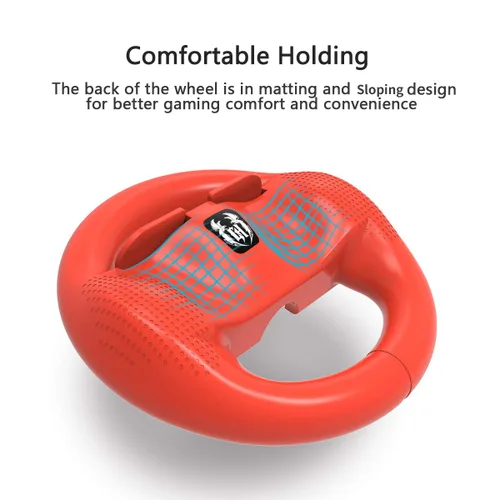Vista 5 de GH Switch 2 Steering Wheel for Mario Kart World, Mario Cart Racing Wheel Accessories Compatible with Nintendo Switch 2, Joy Con Games Controller